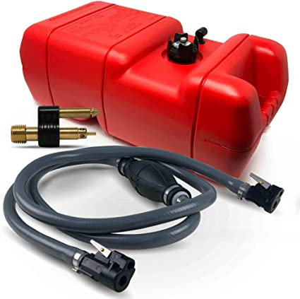 6 Gallon Portable Fuel Tank for Yamaha and Mercury Engines